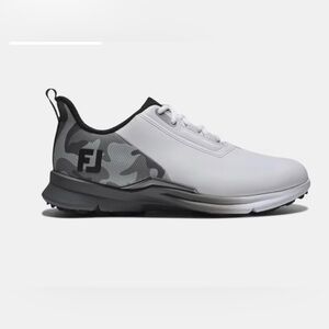 FootJoy Men's Athletic Golf Shoe White and Gray